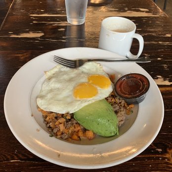 Company Cafe & Bar signature dishes Bumblebee Chickenscratch
Mean Migas Bowl
The Deep Bowl Now